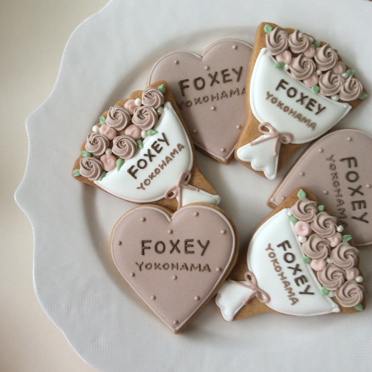 「FOXEY」Yokohama ノベルティクッキー
